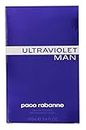 Ultraviolet by Paco Rabanne Eau De Toilette For Men, 100ml, heather black