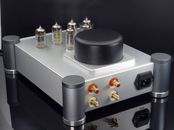 Preamp Stereo Audio HiFi Tube Preamplifier 12AU7 12AX7 6Z4 Vacuum Tube