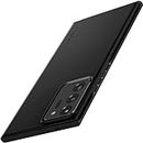 Spigen Thin Fit Back Cover Case for Samsung Galaxy Note 20 Ultra (TPU + Poly Carbonate | Black)