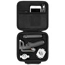 co2CREA Hard Travel Storage Case for DJI OSMO Mobile 6 Smartphone Gimbal Stabilizer 3-Axis Phone Gimbal,Protection Case Compatible with DJI OM Fill Light Phone Clamp