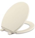 Kohler K-4775-47 Brevia with Quick-Release Hinges Round-Front Toilet Seat in Alm