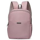 VISMIINTREND Small Nylon Backpack for Girls and Women | Casual | Daypack | Multipurpose | Travel | Office | College Bag | Gift for Sister | Wife | Trendy Back Bag (Blush Pink)