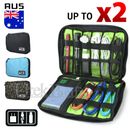 Cable Organiser Bag Charger USB Electronic Accessories Storage Travel Case New