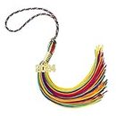 2024 Rainbow Graduation Tassel - Every School Color Available -Made in USA