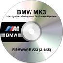 BMW MK3 AGGIORNAMENTO SOFTWARE COMPUTER NAVIGAZIONE V23 - ULTIMO DISCO CD E38, E39, E46