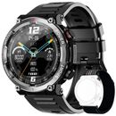 Smart Watch for Men (Call Receive/Dial)AI Voice 1.39" HD Outdoor Fitness Tracker