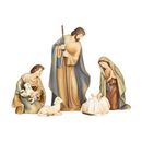 Joseph Studio Holy Family Shepherd and Sheep 5 Piece Nativity Set 10.2 Inch
