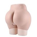 Liifun Open Crotch Silicone Buttock Enhancement Panties Women Padded Shaper Panty Full Silicone Underwear Nude