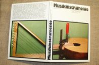 Fachbuch Musikinstrumentenbau selbst gebaute Instrumente Gitarre Trommel Flöte