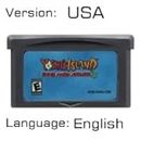 GBA Game Cartridge 32 Bit Video Game Console Card Mario Advance 3 USA MRA3US