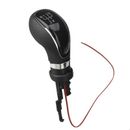 5 Speed Gear  Knob Leather Shifter Lever Handle Stick with LED Backlight5502
