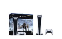 Consola PlayStation 5 PS5 Edición Digital - Paquete God of War Ragnarok en Mano