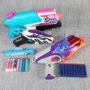 NERF REBELLE Waterguns Blasters Pistols Accessories Girls Pink Purple Toys Lot B