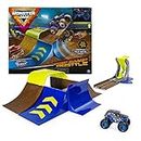 Monster Jam Official Champ Ramp Freestyle Playset Featuring Exclusive Son-uva Digger Monster Truck, Pack of 1, Multicolor