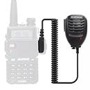 Microfono-Altoparlante per Walkie Talkie Baofeng UV-5R | Microfono per altoparlante a 2 vie per Baofeng 2021 S 5R 5RA UV82 8D 5RE | Led Rosso