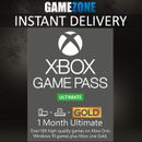 Xbox Game Pass Ultimate 1 mes membresía en vivo dorada - usuarios existentes