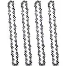 VanRank 8 Inch Chain for Milwaukee HATCHET 3004-20 Pruning Saw RYOBI P4360 RY43160 P4361 Pole Saw Chain for WORX WG349.9 WG349 (4 chains)