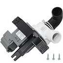 W10536347 Washer Drain Pump Assembly (120V 60Hz 0.95A) by Beaquicy - Replacement for Whirlpool Kenmore Washing Machine - Package Includes the Motor and 3 Pack Mounting Screws