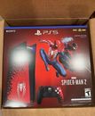 Sony PS5 Blu-Ray Edition Console Spider-Man 2 Limited Edition Bundle - Red/Black