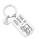 Golf Cart Keychain for Golfer Giftsfor Men Golf Accessories Keychain for Uncle Dad Funny Gifts for Christmas Fathers Day Birthday for Men This Is How I Roll Golf Cart Key Chain for Husband Son
