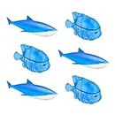 Leemone Humidifier Cleaner Float Shark & Fish -Humidifier Accessories Compatible with All Humidifiers and Fish Tanks(6 Pack)