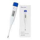 Berrcom Digital Thermometer for Adults and Kids, Oral and Underarm Thermometer for Fever with 30 Seconds Fast Reading, C/F Switchable Rectal Thermometer for Babies