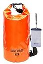 Innerest Waterproof Dry Bag Lightweight Sack for Outdoor Water Recreation Beach Boating Camping Fishing Kayaking with a (Cooler Orange, 10L)
