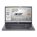 Acer Notebook Workstation Intel Core i7-1255U, 10 Core 4,7 Ghz, RAM 64 GB, SSD 1Tb, 15.6" FullHD IPS, GeForce RTX 2050, Tastiera Retroilluminata, Finger, Wi-Fi 6, LAN, Win 11 Pro - Pronto all'Uso