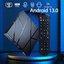 2024 Neu Android 13.0 Smart TV BOX 128GB WIFI6 Netzwerk Media Player 4 Core BT