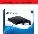 🔥NEW Sony PlayStation PS4 1TB Slim Gaming Console Black CUH-2215B FedEx 2-DAY🔥