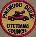 Pinewood Derby - Consejo Otetiana - Años 60-70 parche BSA