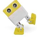 TechnoSam OTTO Interactive DIY Robot for Kids - 3D Printed DIY Robot compatible with Aduino (full DIY Kit)(Plactic Parts Only) (Yellow)