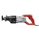 SKILSAW SPT44A-00 13 Amp Reciprocating Saw with Buzzkill Tech, Red