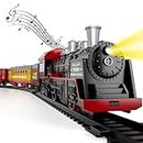 Lucky Doug Train Set Toys for Kids, Toys Train Sets for Kids Boys, Christmas Train Set Toys Birthday Gifts for 3 4 5 6 Year Old Boys Girls