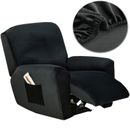 Copertura sedia reclinabile elasticizzata velluto copertura divano reclinabile adatta protezione mobili