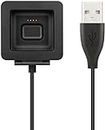 RN MART USB Charging Cable for Fitbit Blaze Smartwatch - Replacement Adapter Charger (1M Black)