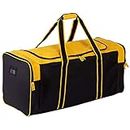 Jetstream Heavy Duty Multi Pocket Large Sports Gym Equipment 3-Pocket Travel Duffel Bag (36 Inch, Gold)