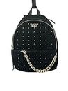VS Victoria Secret New Velvet Stud City Mini Backpack Black