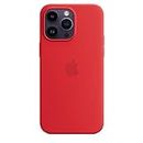 Apple iPhone 14 Pro Max Silicone Case with MagSafe - (PRODUCT) RED ​​​​​​​