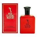 PB ParfumBelcam - Red Classic Match Eau de Toilette Body Spray for Men, Inspired by Polo Red 2.54 Fl Oz