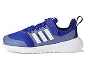adidas Fortarun 2.0 Running Shoe, Lucid Blue/White/Blue Fusion (Elastic), 13 US Unisex Little Kid