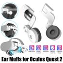 Adjustable Ear Muffs for Oculus Quest 2/Elite/Meta/KIWI Head Strap Accessories