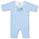Baby Merlin's Magic Sleepsuit - Swaddle Transition Product - Microfleece - Blue - 6-9 months