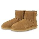 UGG Woolcomfort Classic Mini Boots Premium Australian Sheepskin - Chestnut - AU Womens 8 / Mens 6