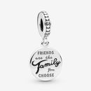 Pandora Friends Are Family Charm-Anhänger One Size Silber | eUVP 39€