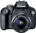 Canon EOS 3000D DSLR Camera with 18-55mm Lens