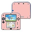 MightySkins Skin Compatible with Nintendo 2DS - Solid Blush | Protective, Durable, and Unique Vinyl Decal wrap Cover | Easy to Apply, Remove, and Change Styles | Made in The USA