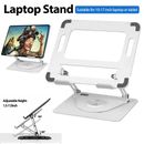 Portable Laptop Stand Adjustable Folding Tablet Desktop Holder Office Home Riser