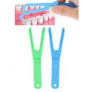 Soporte de hilo dental ayuda higiene bucal soporte de palillo de dientes Interdentalreini'DY