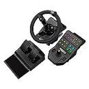 Logitech G Farm Simulator Heavy Equipment Bundle (2nd Generation), Steering Wheel Controller for Farm Simulation 22 (or Older), Pedals, Vehicle Side Panel Control Deck for PC